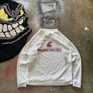 vintage washington state university crwneck